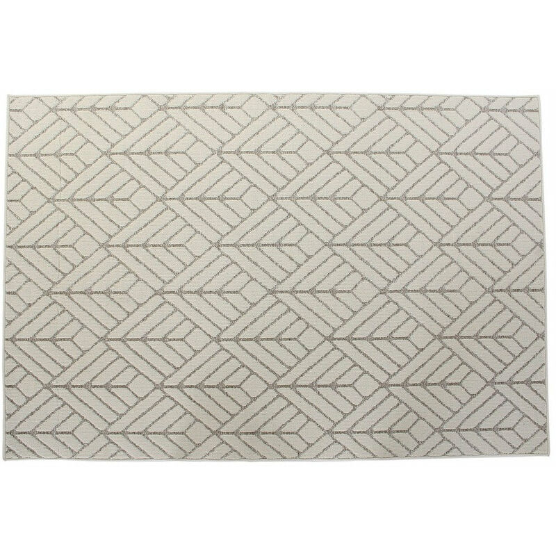 

Alfombra DKD Home Decor Poliéster Chic (120 x 180 x 1 cm)