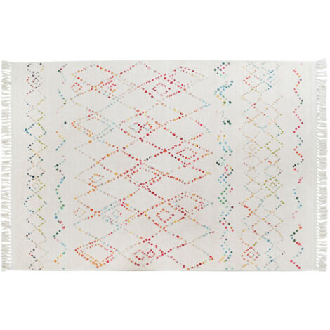 dkd-home-decor Alfombra Multicolor Rombos 160x230 cm