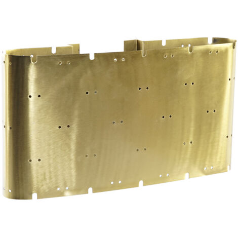 DKD Home Decor Applique Murale Doré Métal Moderne LED