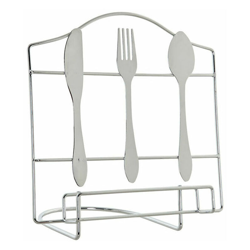 

Atril Dkd Home Decor Cubiertos Plata Metal (23 X 15 X 22 Cm)