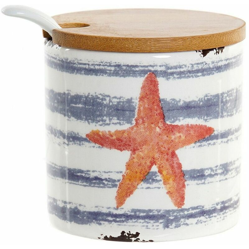 

Azucarero Dkd Home Decor Mediterráneo Bambú Dolomita