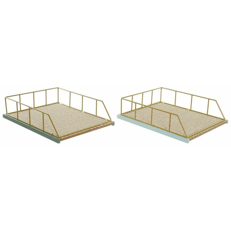 

DKD Home Decor Bandeja DKD Home Decor Polipropileno (PP) Madera MDF (2 pcs)