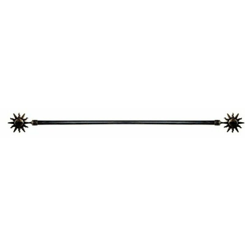 

DKD Home Decor Barra para Cortinas DKD Home Decor Extensible Negro Metal (120 x 16 cm)