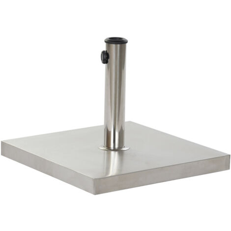 DKD Home Decor Base Parasol Argenté 45x45x35 cm Stable