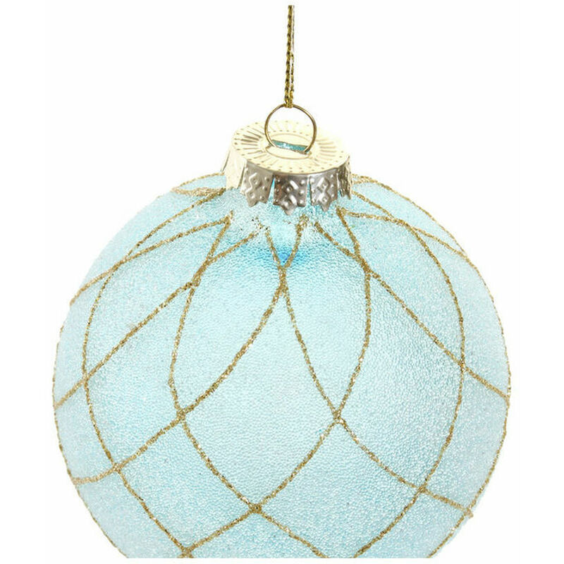 

Bola de Navidad Cristal (8 x 8 x 8 cm) - Dkd Home Decor