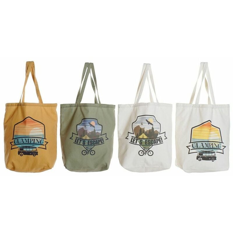 

Bolsa Multiusos Montaña Multicolor (4 pcs) (43 x 15 x 66 cm) - Dkd Home Decor