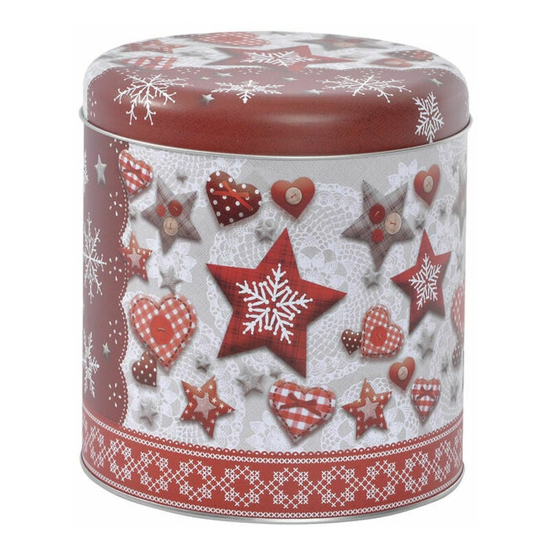 

Bote Dkd Home Decor Metal Navidad (16.7 X 16.7 X 18.5 Cm)