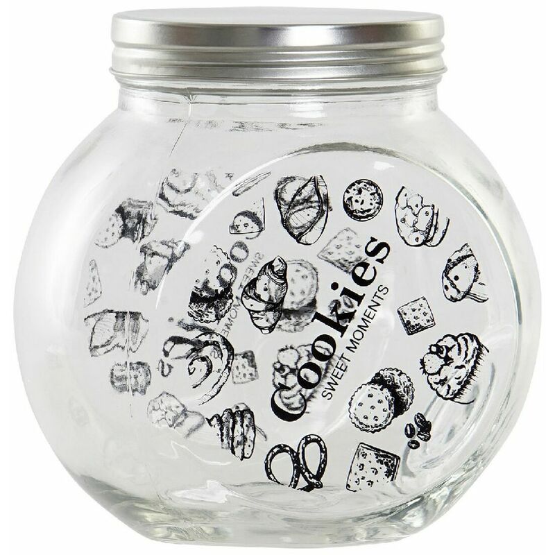 

Bote Cristal Tradicional 15.5 x 11 x 15.5 cm 1,2 L (1 pcs) - Dkd Home Decor