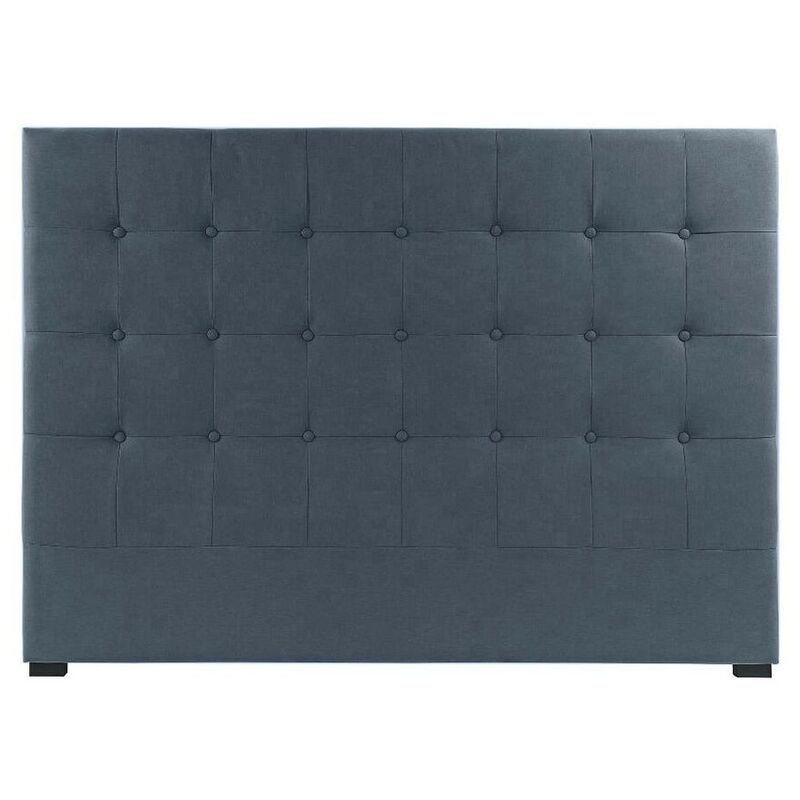 

Cabecero de Cama Azul Poliéster Madera MDF (159 x 8 x 119 cm) - Dkd Home Decor