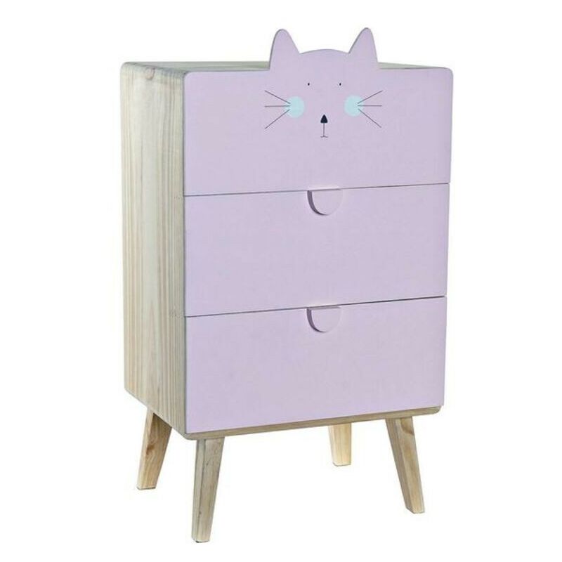 

Cajonera Gato Madera de pino (40 x 28 x 71 cm) - Dkd Home Decor