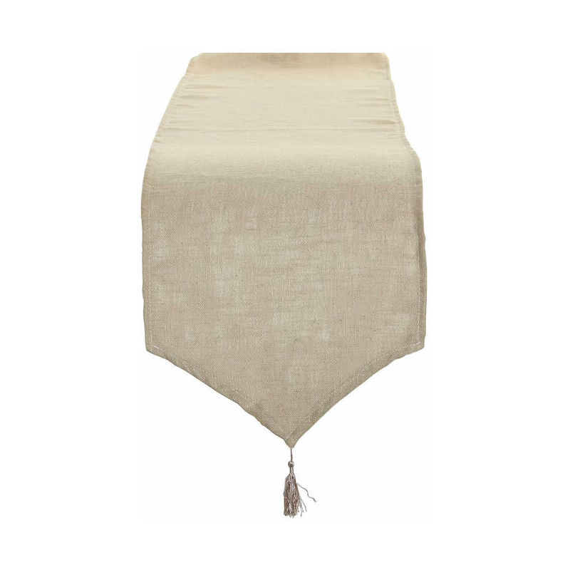 

Camino de Mesa DKD Home Decor Beige Poliéster (35 x 135 x 1 cm)