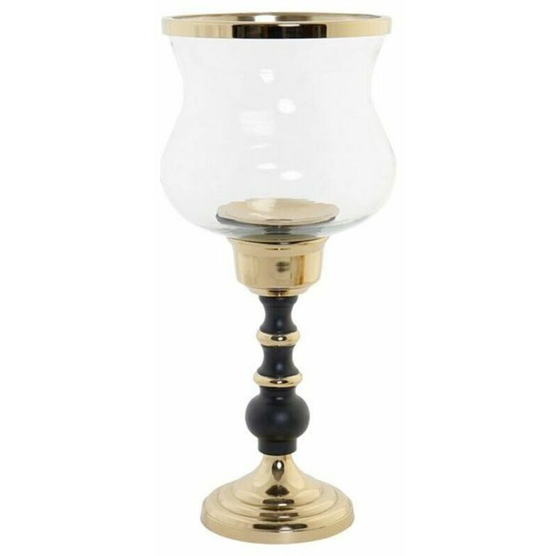 

Candelabro Aluminio Cristal Latón (18 x 18 x 42 cm) - Dkd Home Decor