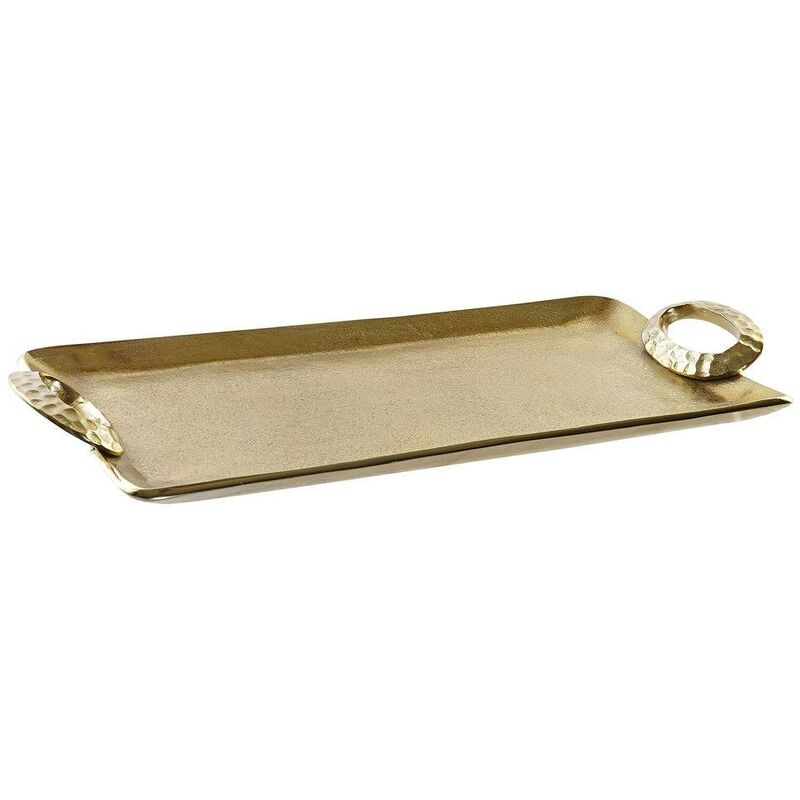 

Zanvic - Centro de Mesa DKD Home Decor Dorado Aluminio Glam (54 x 23 x 4.5 cm)