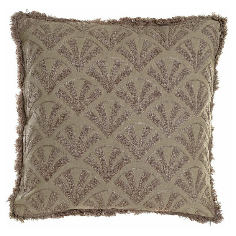 

Cojín Dkd Home Decor Marrón Algodón Abanico (50 X 15 X 50 Cm)