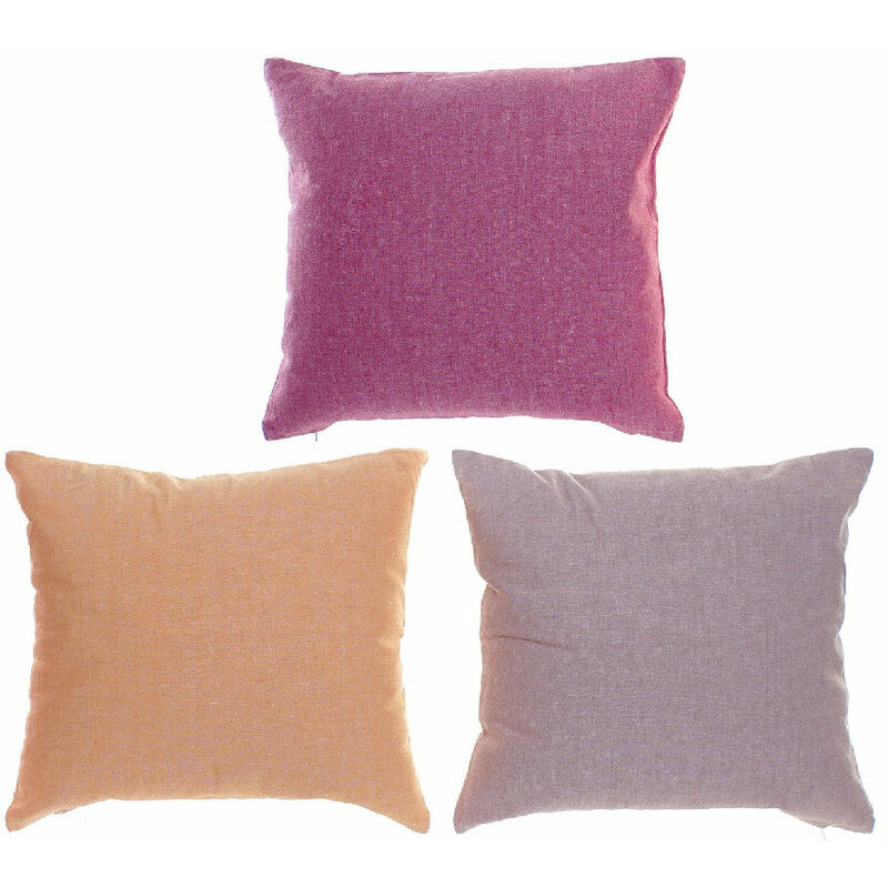 

Cojín DKD Home Decor Multicolor Algodón (3 pcs) (40 x 10 x 40 cm)