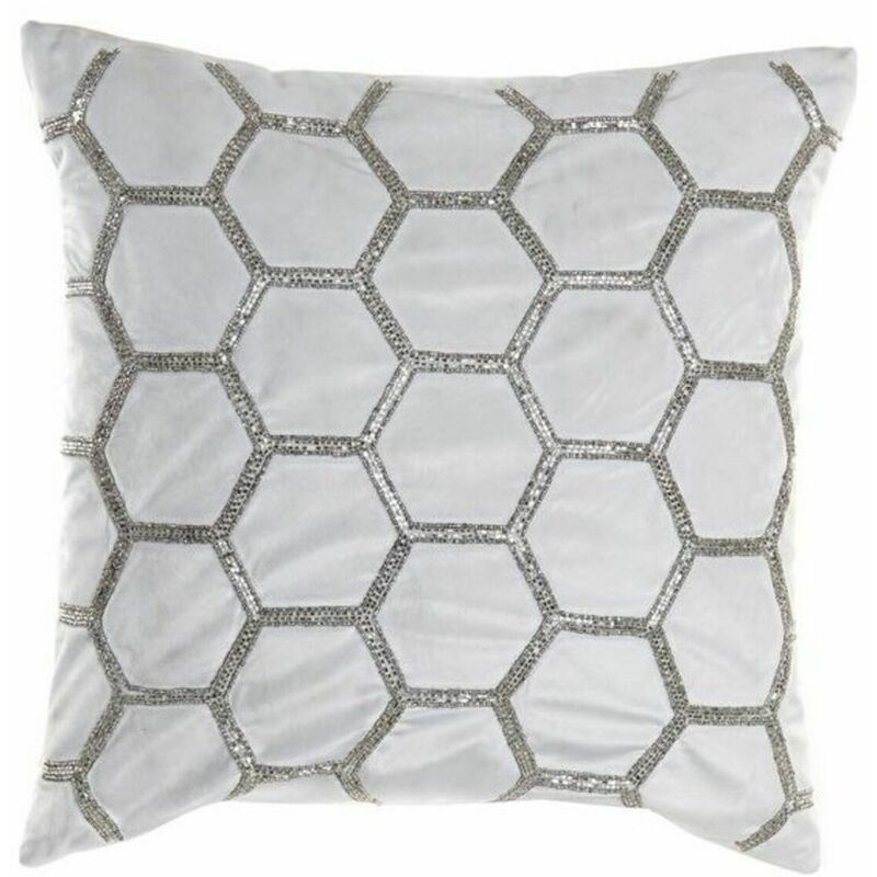 

Cojín Terciopelo Geométrico (45 x 45 cm) - Dkd Home Decor