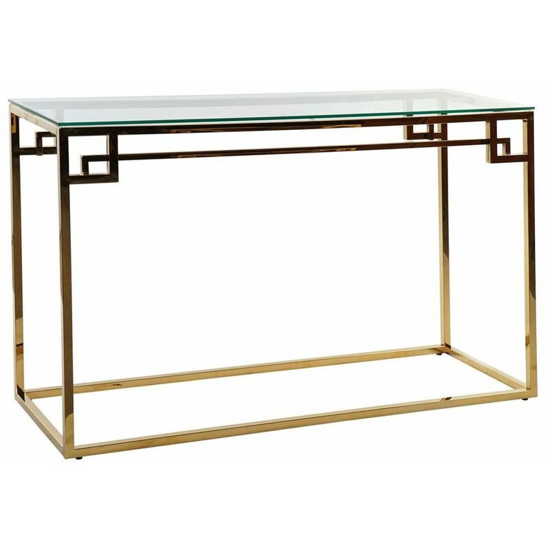 

DKD Home Decor Consola DKD Home Decor Cristal Acero Dorado (120 x 40 x 75 cm)