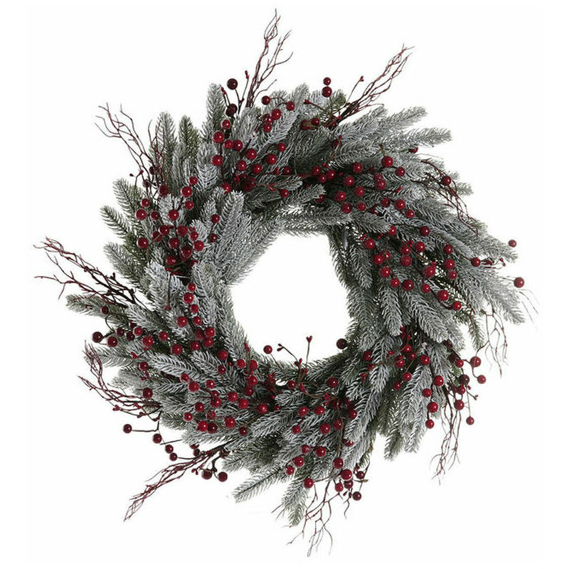 

Corona de Navidad PVC (67 x 20 x 67 cm) - Dkd Home Decor