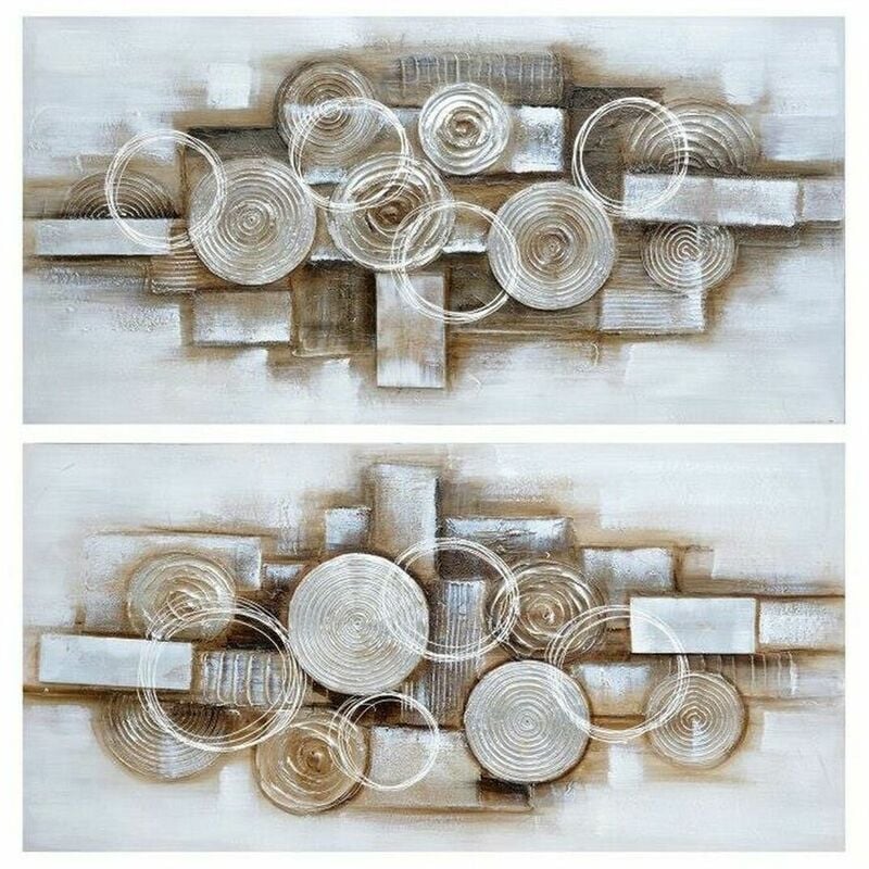 

Cuadro Abstracto (120 x 3 x 60 cm) (2 pcs) - Dkd Home Decor