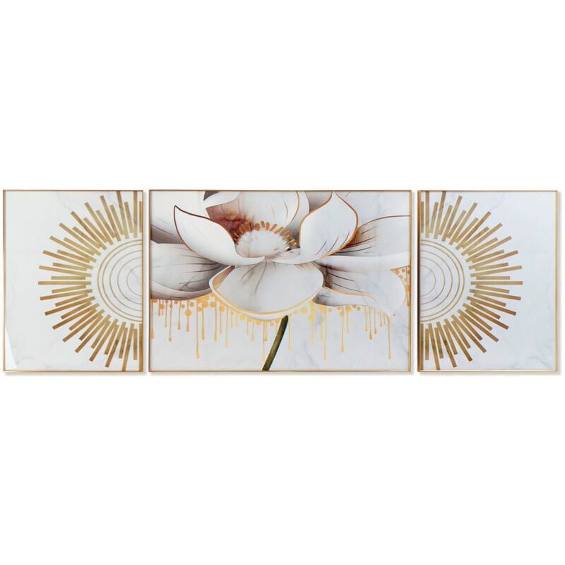 

Cuadro Dkd Home Decor Aluminio Madera Mdf (3 Pcs) (240 X 3 X 80 Cm)