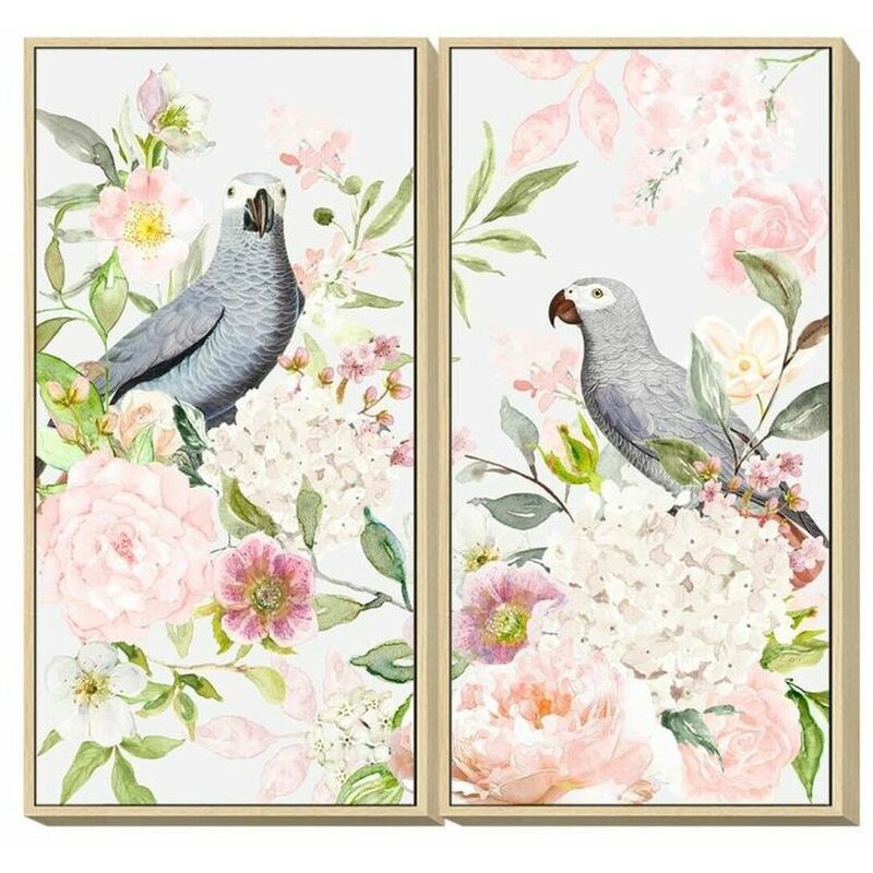 

Dkd Home Decor - Cuadro Flores (60 x 4 x 120 cm) (2 pcs)