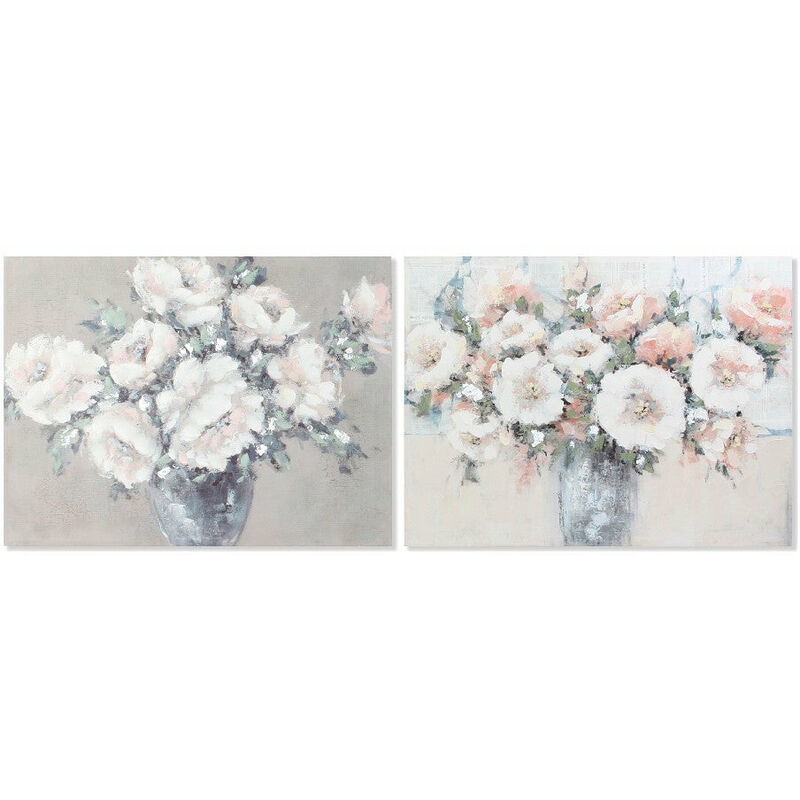 

Cuadro DKD Home Decor Flowers (120 x 3 x 90 cm)