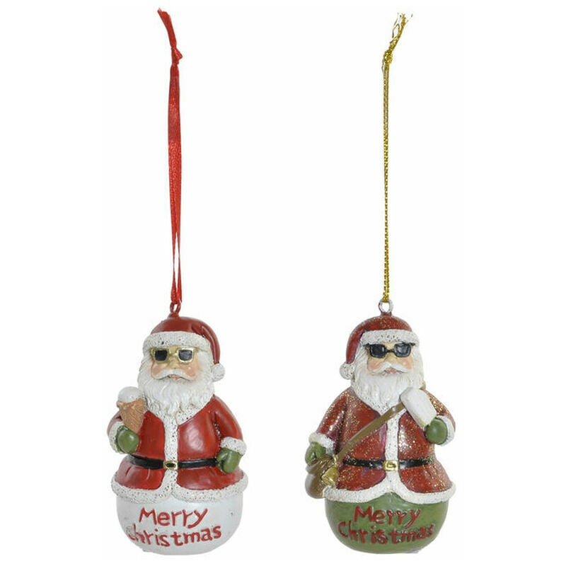 

Decoración Colgante Navidad Resina (2 pcs) (4.5 x 3 x 7 cm) - Dkd Home Decor