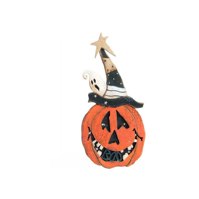 

DKD Home Decor Decoración para Halloween DKD Home Decor Madera Calabaza (18 x 33 cm)