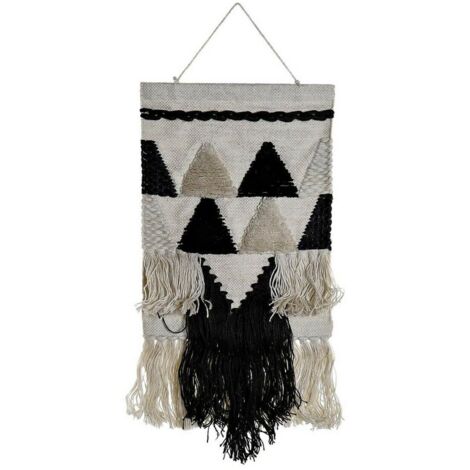 DKD Home Decor Décoration Suspendue Naturel Jute Coton