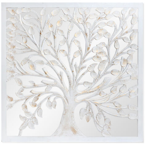DKD Home Decor DP-182458 Figurine décorative blanche 120 cm