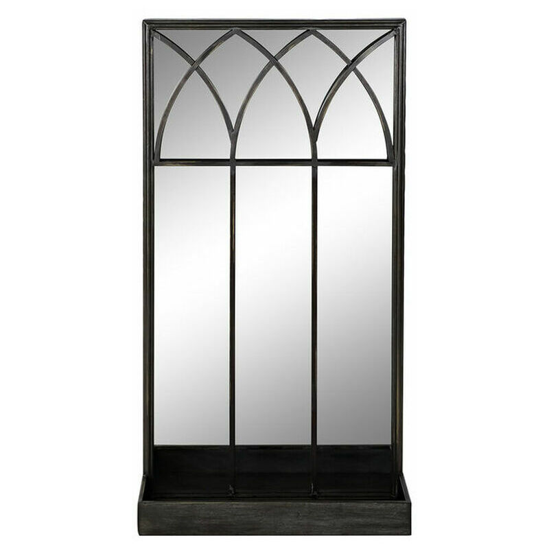 

Espejo con Soporte Negro Metal (40 x 12 x 80 cm) - Dkd Home Decor