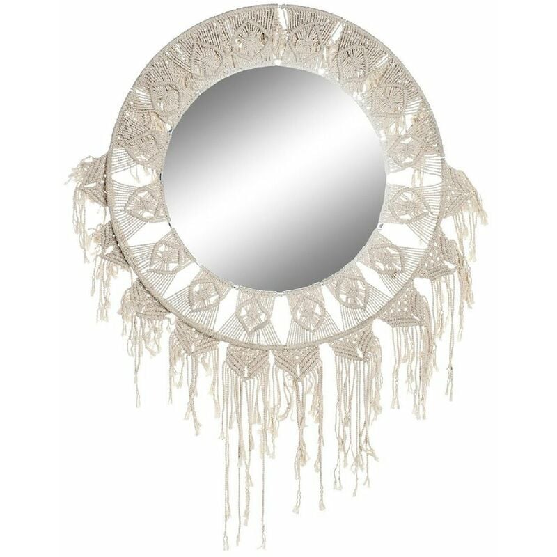 

Espejo de pared Algodón (75 x 2 x 75 cm) - Dkd Home Decor