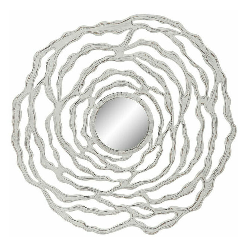 

Espejo de pared Blanco Cristal Madera MDF (119 x 2 x 119 cm) - Dkd Home Decor