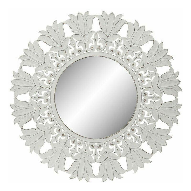 

Espejo de pared Blanco Cristal Madera MDF (121 x 2 x 121 cm) - Dkd Home Decor