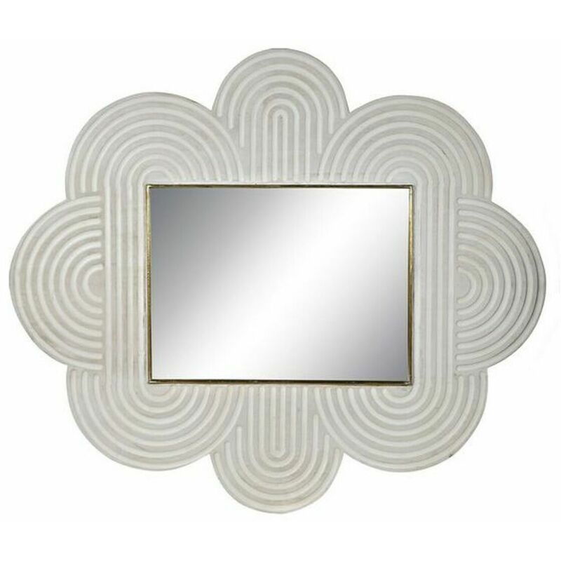 

DKD Home Decor Espejo de pared DKD Home Decor Blanco Madera de mango (122 x 4 x 106 cm)