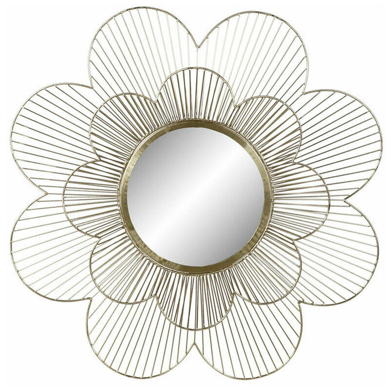 

Espejo de pared Cristal Hierro (80 x 80 x 8 cm) - Dkd Home Decor