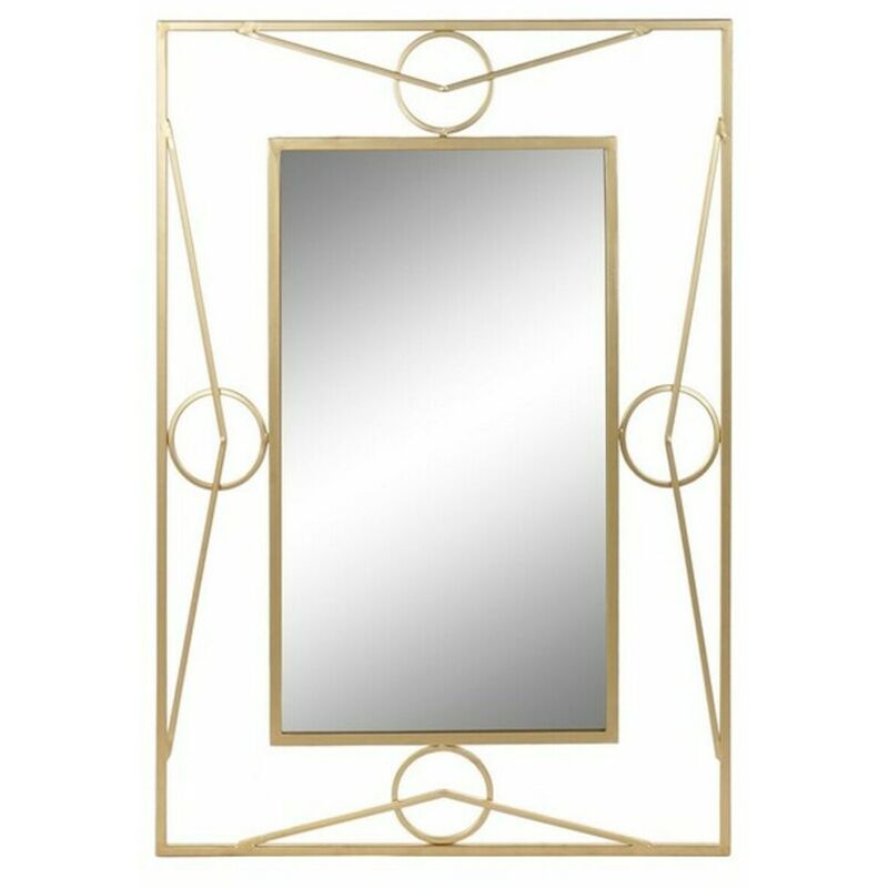 

DKD Home Decor Espejo de pared DKD Home Decor Dorado Metal (71 x 3 x 92 cm)