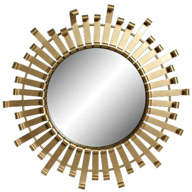 

Espejo de pared Hierro Espejo (60 x 4.5 x 60 cm) - Dkd Home Decor