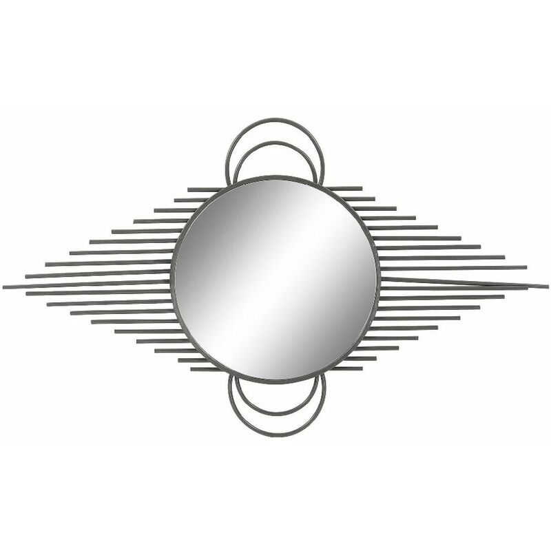 

Espejo de pared Metal (60.5 x 1.5 x 102 cm) - Dkd Home Decor