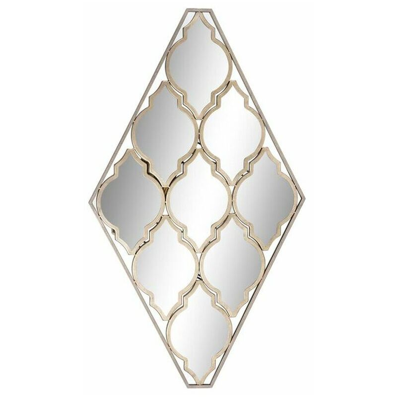 

Espejo de pared Metal (67.5 x 1.5 x 116 cm) - Dkd Home Decor