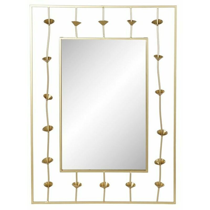 

Espejo de pared Metal (70 x 5 x 100 cm) - Dkd Home Decor