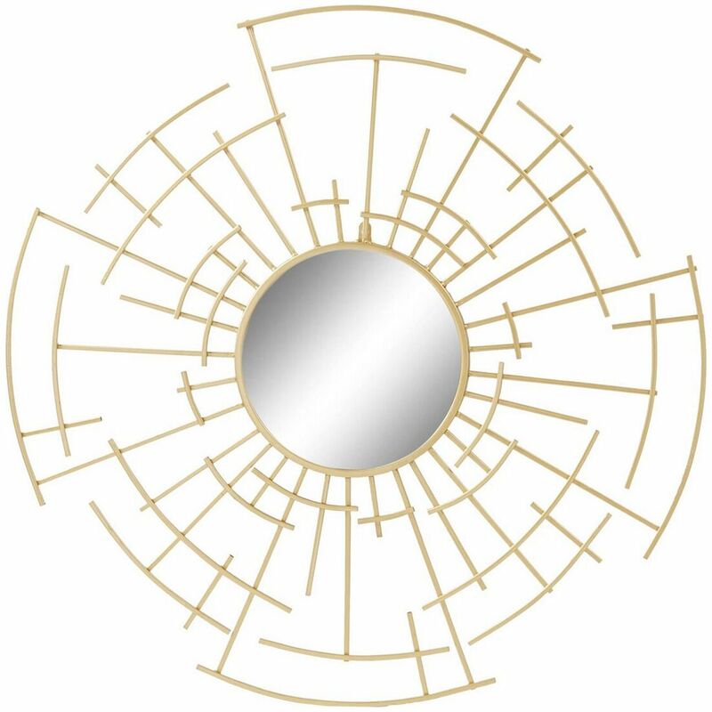 

Espejo de pared Metal (90 x 2 x 90 cm) - Dkd Home Decor