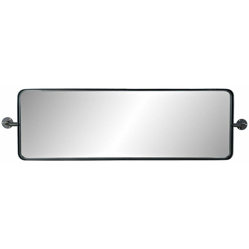 

Espejo de pared Negro Metal (40 x 7 x 140 cm) - Dkd Home Decor