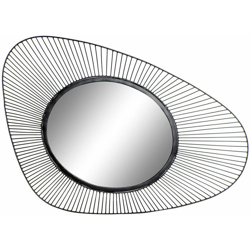 

DKD Home Decor Espejo de pared DKD Home Decor Negro Metal (52 x 5.5 x 81 cm)