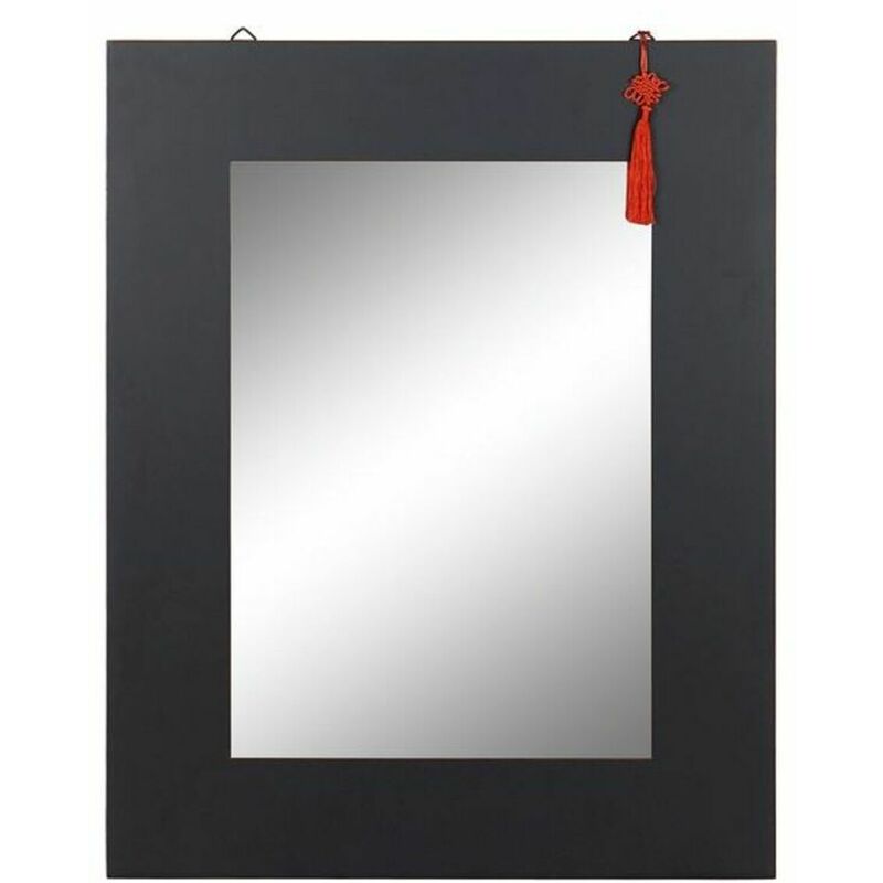 

Espejo de pared Oriental Negro Abeto (70 x 2 x 90 cm) - Dkd Home Decor