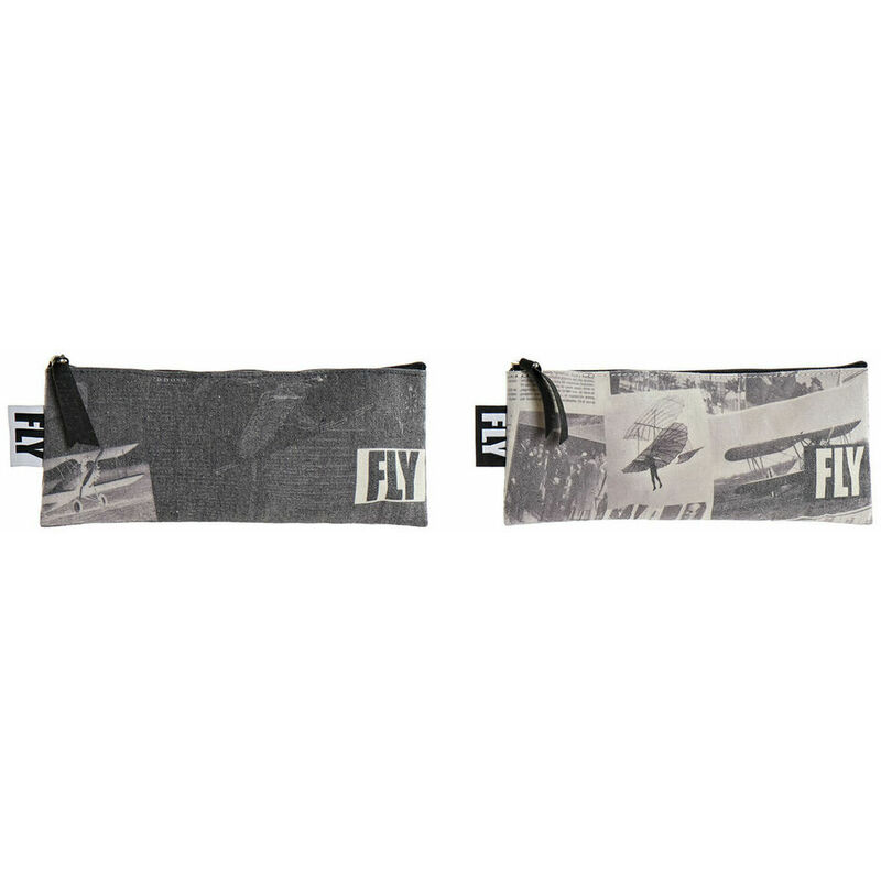 

Estuche Negro Blanco (2 pcs) - Dkd Home Decor