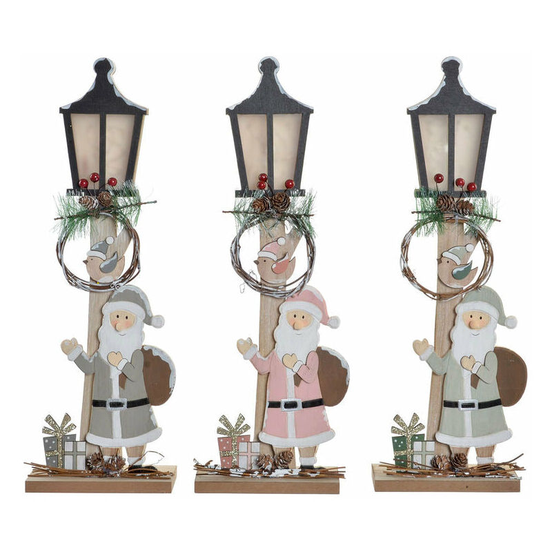 

Farol DKD Home Decor Papá Noel Madera (15 x 45 x 7 cm) (3 pcs)