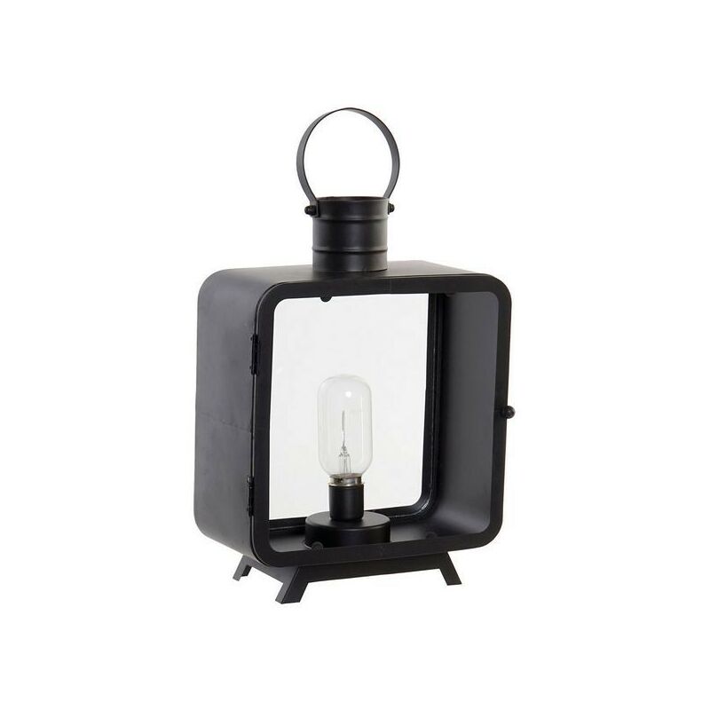 

Farol LED Metal Negro (22 x 12 x 38 cm) - Dkd Home Decor