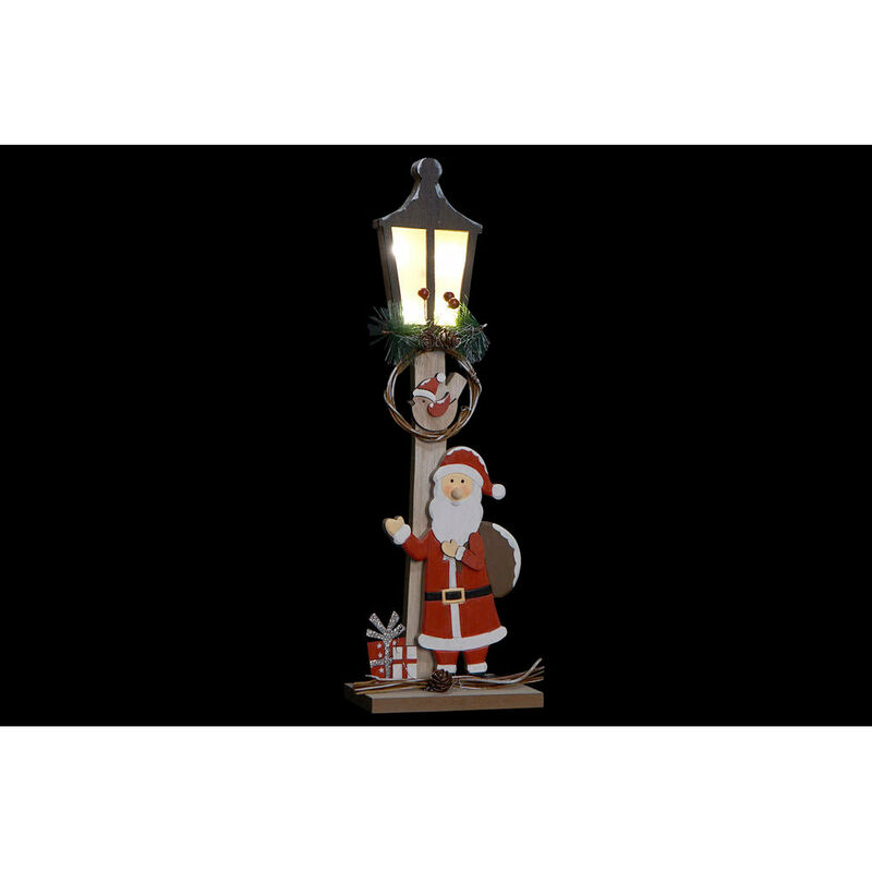 

Farol LED DKD Home Decor Papá Noel Madera MDF (15 x 7 x 45 cm) (2 pcs)