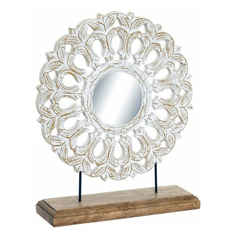 

Figura Decorativa DKD Home Decor Cristal Madera MDF (38 x 10 x 46 cm)